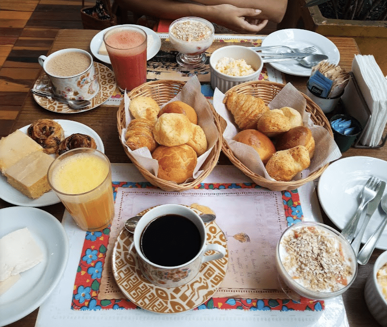 cafe da manha  Da Casa da Táta